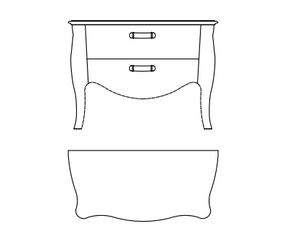 Komoda Matthew marki Gianfranco Ferre Home