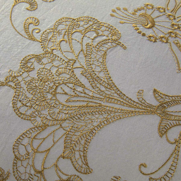 Yves Delorme decorative pillow, from the Soierie collection