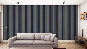 Ralph Lauren Home Palatine Stripe-Midnight Wallpaper