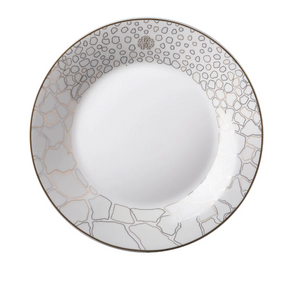 Set of six soup plates by Roberto Cavalli Home, from the Giraffa collection