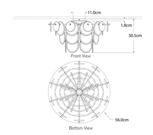 Plafon Aerin Loire Large