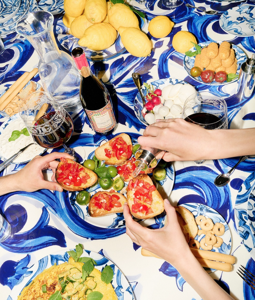 Pólmisek, podtalerz Dolce&Gabbana, Blu Mediterraneo