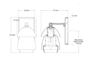 Wall lamp Thomas O'Brien Bryant by Visual Comfort