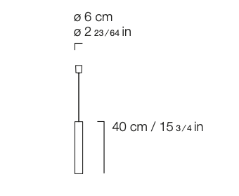 Lampa wisząca Hope marki Gianfranco Ferré Home