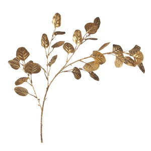 Christmas ornament-Gold Eucalyptus sprig