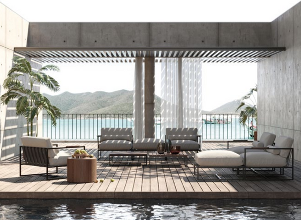 Badi garden armchair by Laskasas