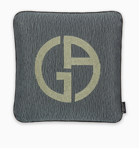 Armani Casa Janette decorative pillow (Anthracite)