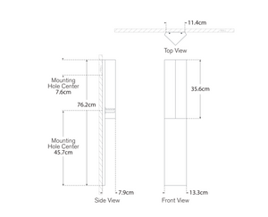 Kelly Wearstler's Rega 30’ wall lamp