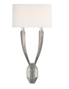 Wall lamp E.F Chapman Ruhlmann Double