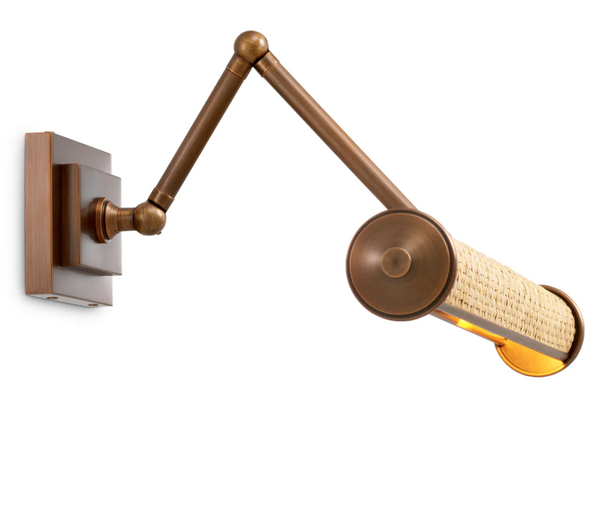 Luca L wall lamp from Eichholtz