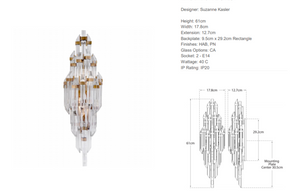 Suzanne Kasler Adele wall lamp