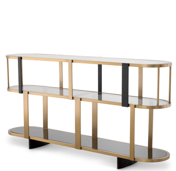 Clio Round bookcase by Eichholtz