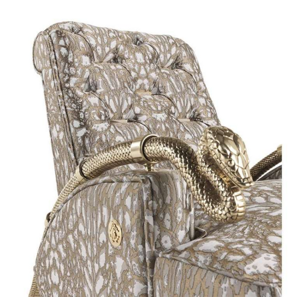 Fotel Snake marki Roberto Cavalli Home Interiors