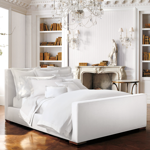 Poszewka na kołdrę Ralph Lauren Home, z kolekcji Langdon (White)