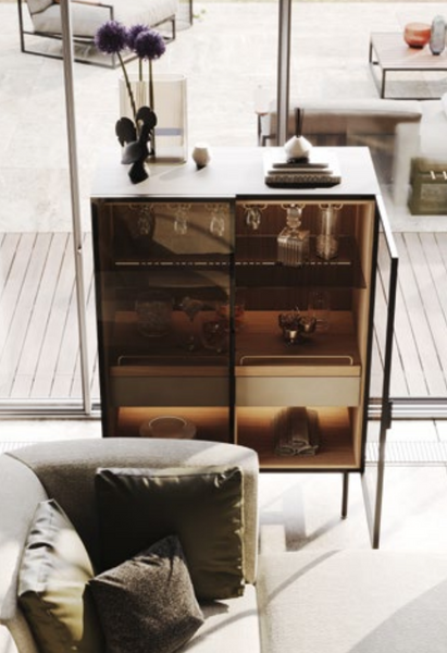 Morrison bar cabinet by Laskasas