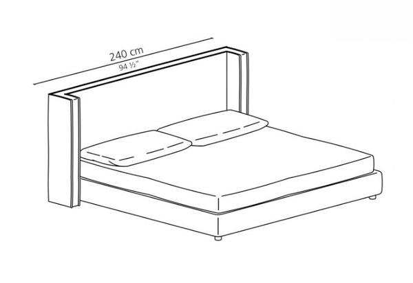 Pillopipe bed by Casamilano