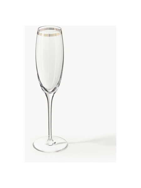Armani Casa champagne glass, from the Dvorak collection