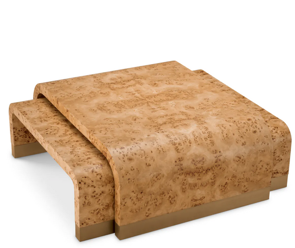 Quinton coffee table by Eichholtz set of two