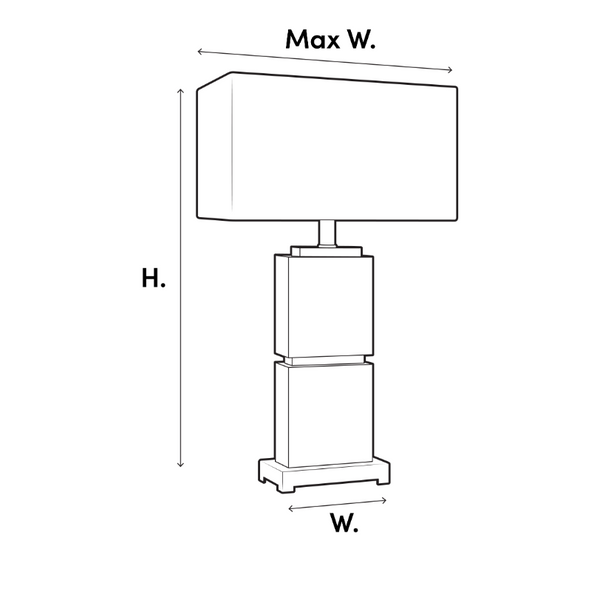 Lampa stołowa Antonine marki Eichholtz