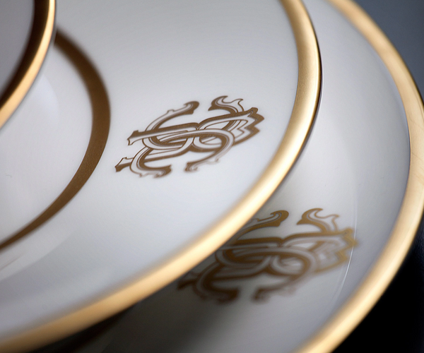 Roberto Cavalli Home bread plate, from the Palazzo Pitti collection