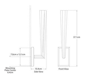 Galahad wall lamp designed by Thomas O'Brien 
