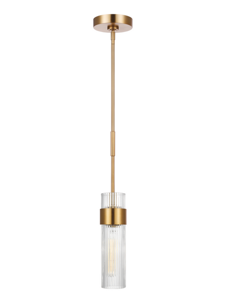 Geneva Linear pendant lamp by Chapman & Myers 