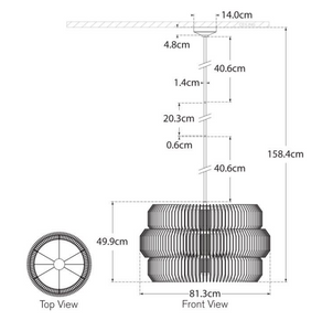 Żyrandol Killarney 32" projektu Waterford 