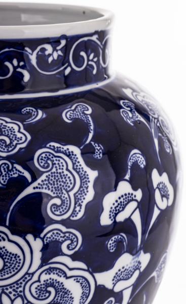 Blue Cloud ceramic vase