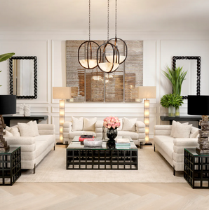 Cubico side table set of two by Eichholtz