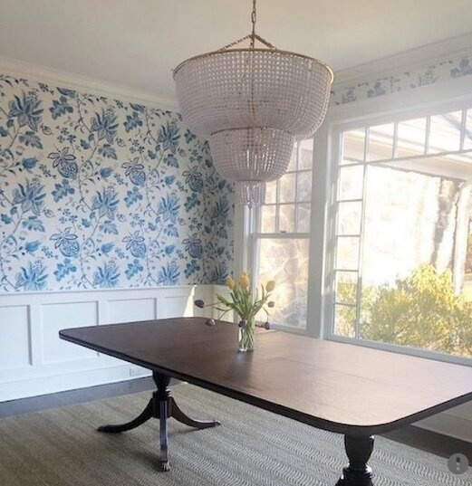 Jacqueline chandelier by Aerin design