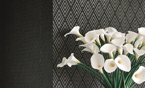 Tapeta Jazz Age Geometric-Charcoal Ralph Lauren Home, z kolekcji Penthouse