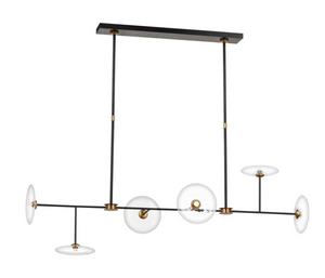 Calvino Large chandelier designed by Ian K.Fowler by Visual Comfort