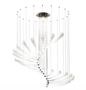 Pulsa Spiral chandelier by Italamp