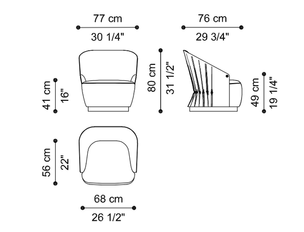 Fotel Inanda marki Roberto Cavalli Home Interiors