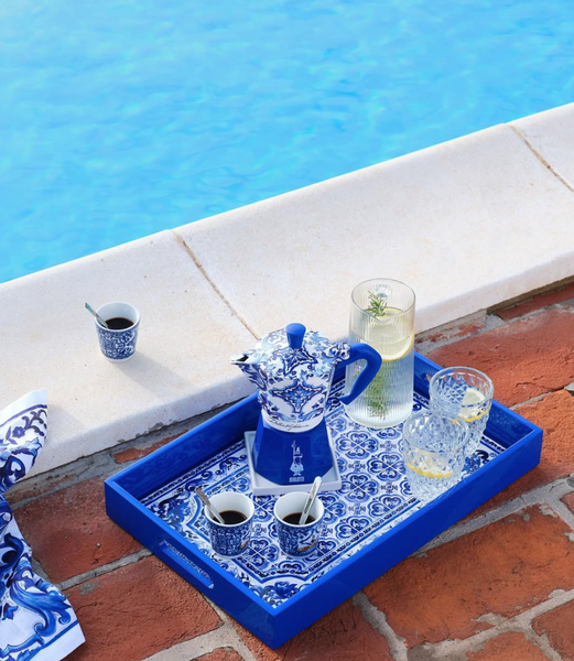 Large Bialetti Dolce&Gabbana coffee machine from the MoMA collection