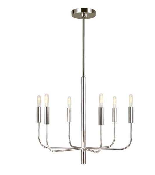 Brianna Small chandelier by Ellen DeGeneres by Visual Comfort