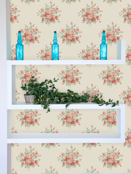 Tapeta Wainscott Floral Ralph Lauren Home, z kolekcji Signature Floral Papers
