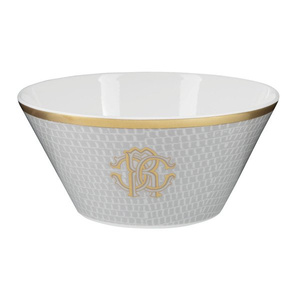 Set of six Roberto Cavalli Home bowls, from the Lizzard (Sunrise) collection