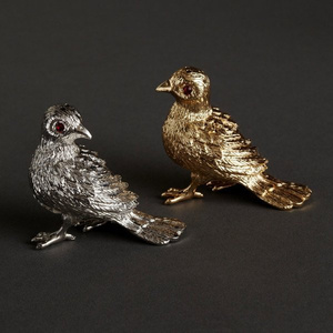 L'Objet Bird napkin ring set 