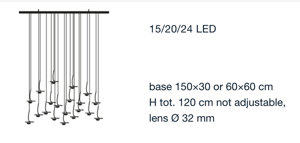 Gold Moon chandelier by Catellani & Smith