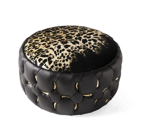 Puf Wild marki Roberto Cavalli Home Interiors 