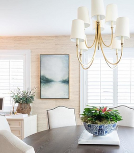 Reed Large chandelier by Thomas O'Brien