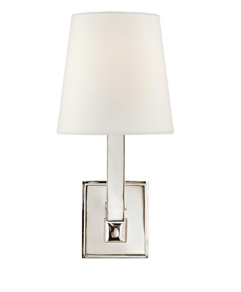 Square Tube Single wall lamp by Chapman & Myers Visual Comfort brand