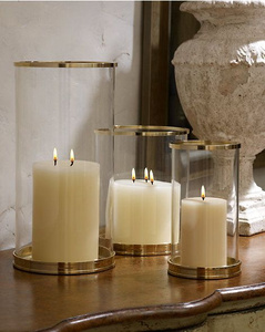 Ralph Lauren Home Modern-Medium Brass Lantern
