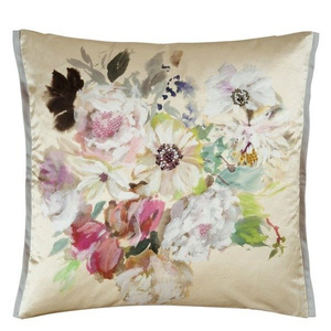 Christian Lacroix Pallisy Camellia decorative pillow