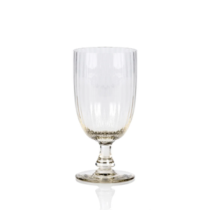 Armani Casa water glass, from the Loulou collection