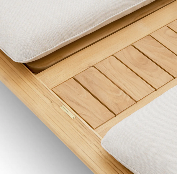 Weston Double garden lounger by Eichholtz