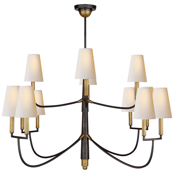  Thomas O'Brien Farlane Large Chandelier