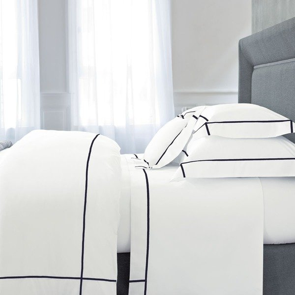 Roma sheet by Yves Delorme, from the Athena (White) collection