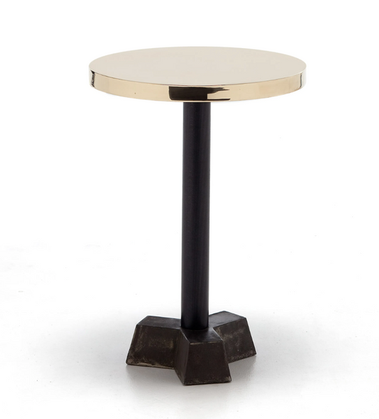 Brass 44 coffee table by Gervasoni 1882